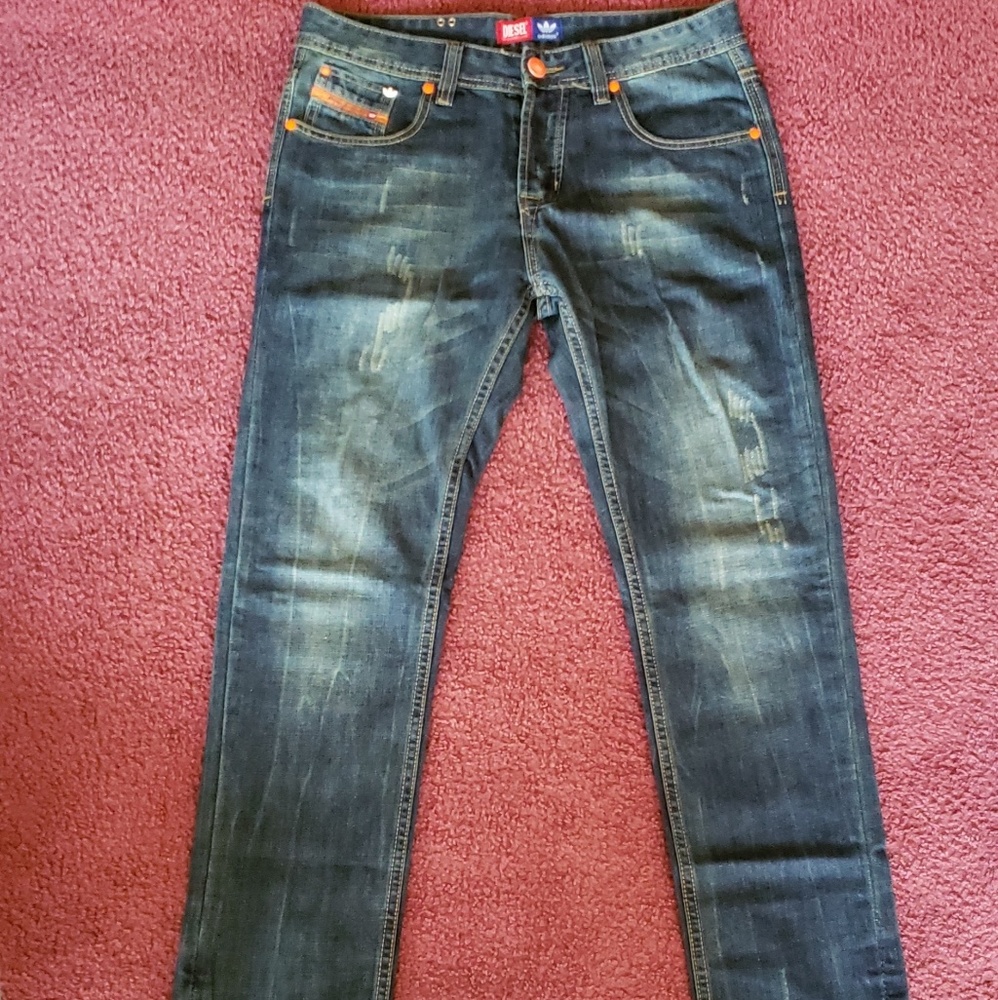 Diesel x Adidas jeans